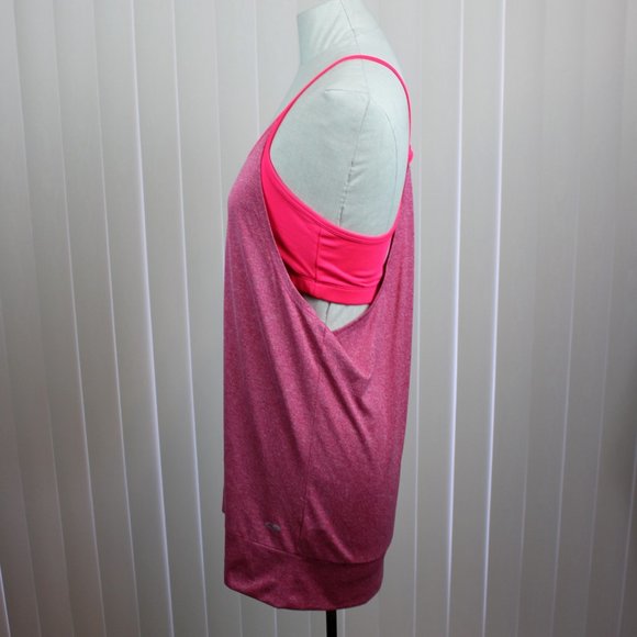 ✨ Closet Refresh - C9 by Champion Pink Racerback Tank w/ Built-In Shelf Bra - Picture 3 of 6